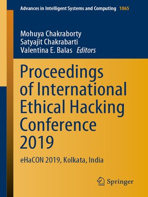 cover image of Proceedings of International Ethical Hacking Conference 2019